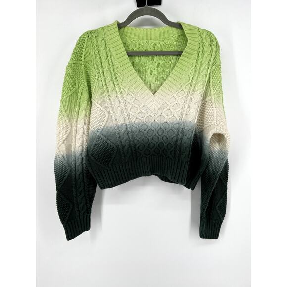 Wilfred free green Ombre mystic wool sweater - Picture 1 of 6
